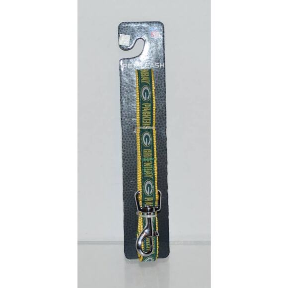 NFL 4' Green Bay Packers Dog Leash * MED * 4 FT - Picture 2 of 6
